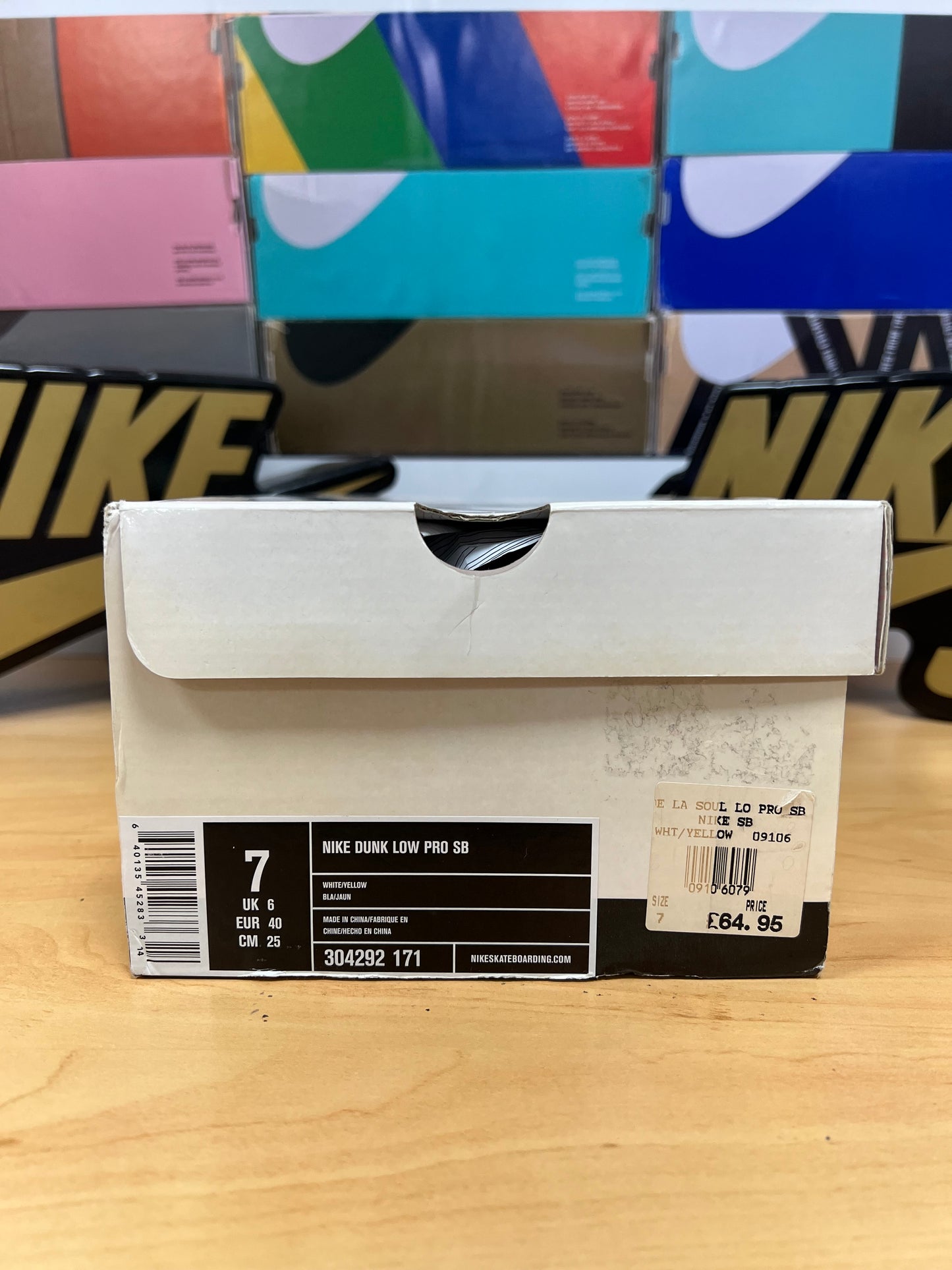 DE LA SOUL LOW WHITE UK 6 2005