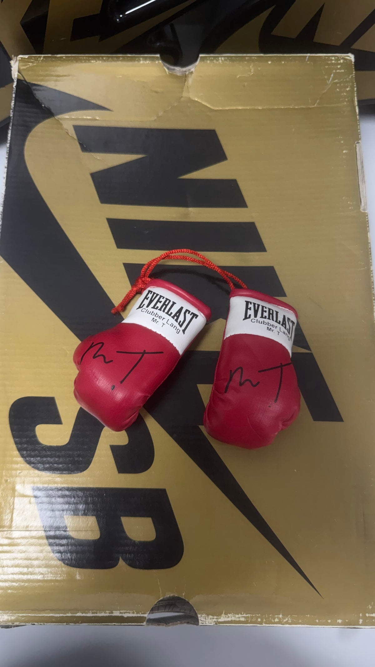 CLUBBER LANG MID + SIGNED GLOVES UK 9 2007