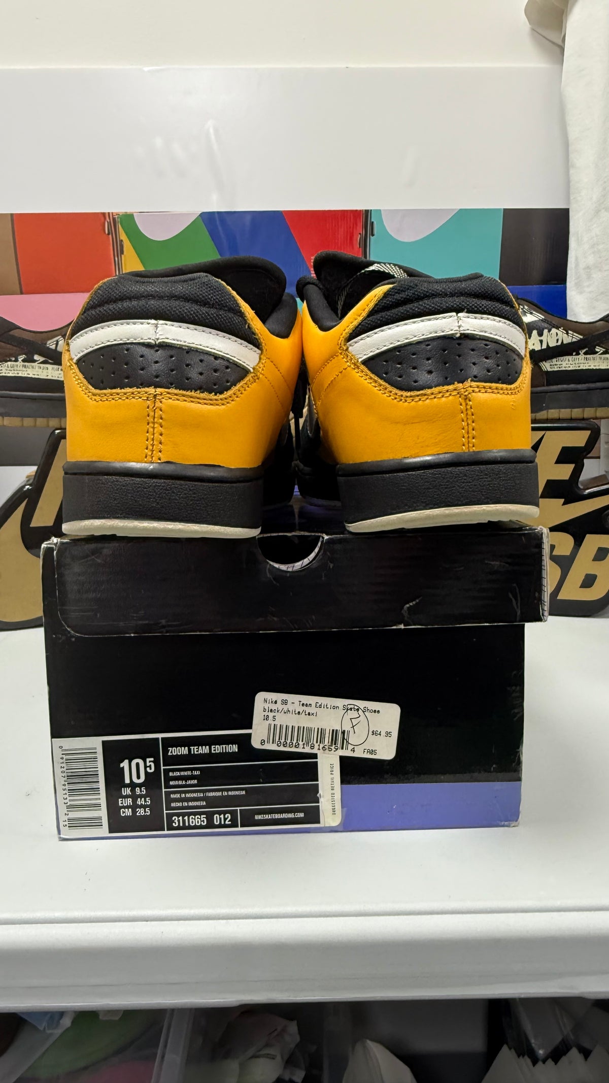 TEAM EDITION NYC ZOOM TAXI UK 9.5 2006