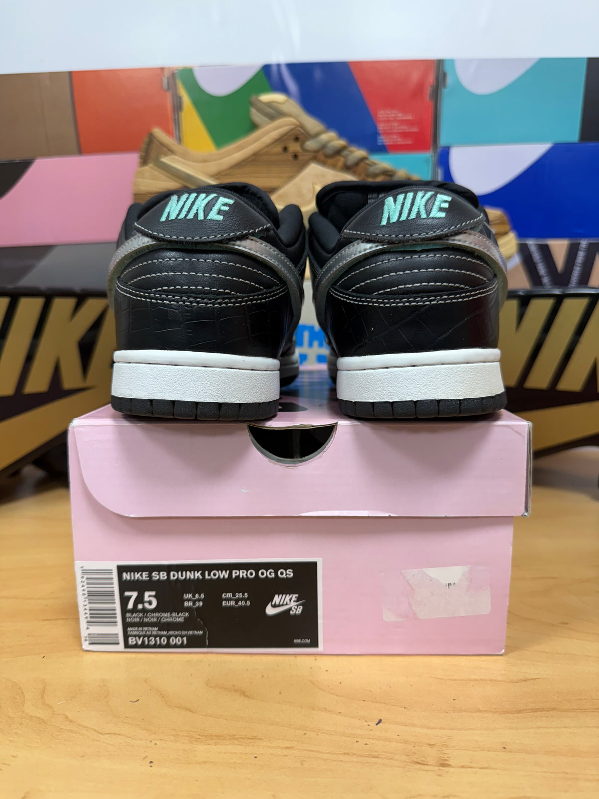 TIFFANY DIAMOND BLACK UK 6.5 2018