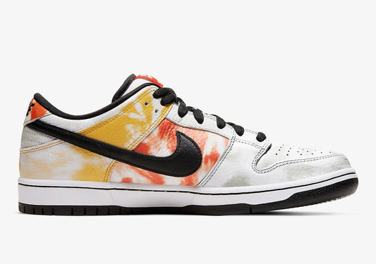 RAYGUN TIE DYE WHITE UK 8.5 2019